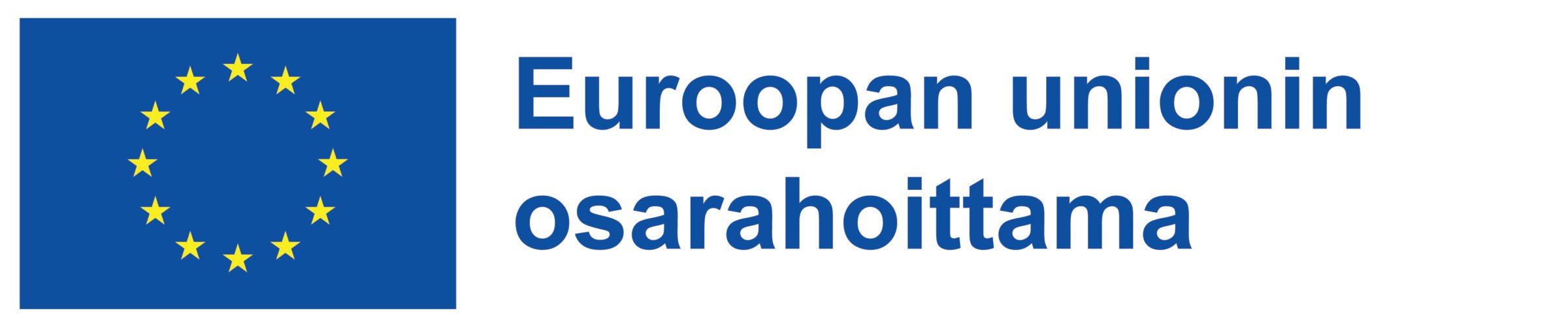 EUn logo osarahoittamiin hankkeisiin